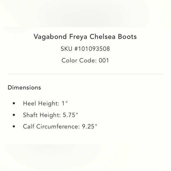 NWT Anthropologie Nordstrom Vagabond Freya Chelsea Boots 40/9-9.5 - Picture 4 of 5